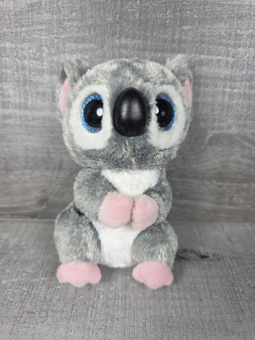 Ty Beanie Boos KARLI KOALA with Glitter Eyes 6" Beanbag Plush Stuffed Animal b45